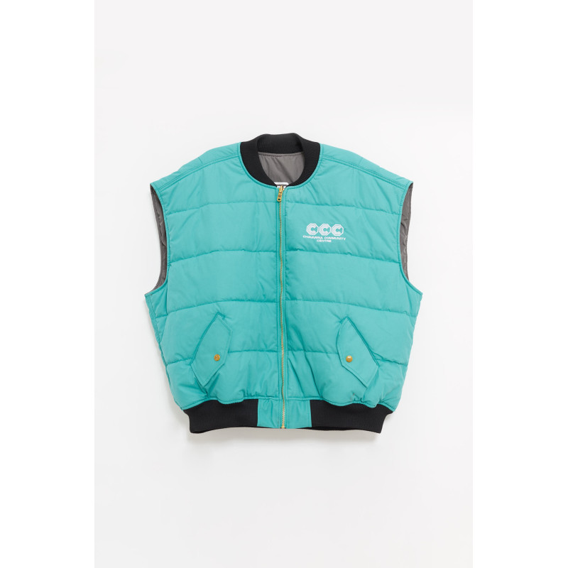 WILLY CHAVARRIA UNIFORM GREEN REVERSIBLE VEST